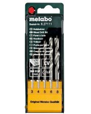 Набор сверл по дереву Metabo DIN 3126 E 6.3 (627111000) 5 предметов