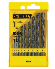 Набор сверл по металлу DeWALT DT5911 HSS-R (10шт)