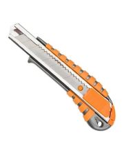 Нож с отламывающимся лезвием Neo Tools 63-011 18мм в металлическом корпусе