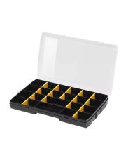Пластмасовий органайзер Stanley STST81680-1 272х189х46мм на 17 відсіків з переставними перегородками