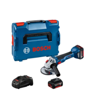 Аккумуляторная угловая шлифмашина Bosch Professional GWX 18V-10 2x50 Ач L-BOXX 136 с АКБ и ЗУ (06019J4004)