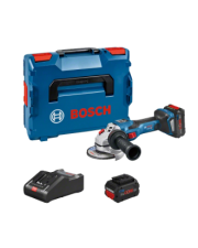 Аккумуляторная угловая шлифмашина Bosch Professional GWX 18V-15 SC 2x80 Ач L-BOXX (06019H6101)