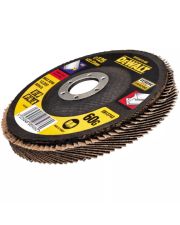 Пелюсточний плоский шліфкруг по металу DeWALT DT30612 Eхtreme 60G 125х22,23мм