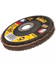 Пелюсточний плоский шліфкруг по металу DeWALT DT30622 Eхtreme 80G 125х22,23мм
