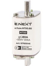Плавкий запобіжник E.Next e.fuse.NT00.80 габарит 00 80А (i0760046)