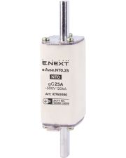 Плавкий запобіжник E.Next e.fuse.NT0.25 габарит 0 25А (i0760080)