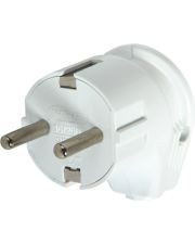 Кутова вилка E.Next e.plug.angle.007.16 16А із заземленням біла (s9100004)