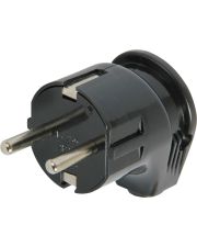 кутова вилка E.Next e.plug.angle.008.16 16А із заземленням чорна (s9100005)
