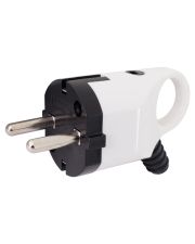 Кутова вилка E.Next e.plug.angle.005.16 16А із заземленням біла (s9100046)