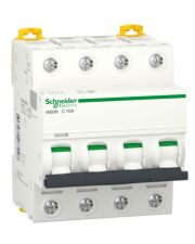 Автоматический выключатель Schneider Electric A9K24410 iK60 4P 10A C