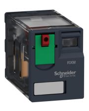 Миниатюрное реле Schneider Electric RXM4AB1P7 4CO 230В с блокируемой тестовой кнопкой