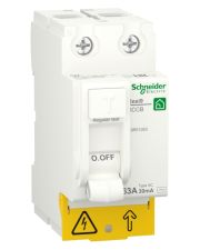 Дифференциальное реле Schneider Electric R9R51263 RESI9 1Р+N 63A 30мА АС