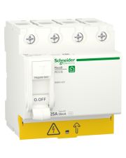 Дифференциальное реле Schneider Electric R9R51425 RESI9 3P+N 25A 30мА АС