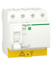 Дифференциальное реле Schneider Electric R9R65463 RESI9 3P+N 63A 300мА А-S