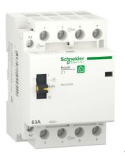 Контактор Schneider Electric R9C20463 RESI9 3P+N 63A 4NO 230В