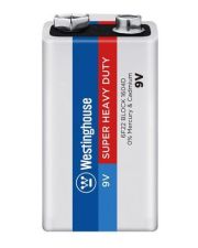 Сольова батарейка Westinghouse 6F22-SP1 Super Heavy Duty 9В/6F22 крона 1шт