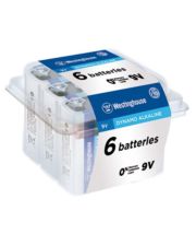 Лужна батарея Westinghouse 6LR61-PB6 Dynamo Alkaline 9В/6LR61 крона 6шт у пластиковому кейсі