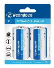 Сольова батарейка Westinghouse R20P-BP2V Super Heavy Duty D/R20 2шт у блістері