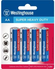 Сольова батарейка Westinghouse R6P-BP4 Super Heavy Duty AA/R6 4шт у блістері