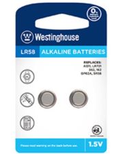 Лужна батарея Westinghouse LR58-BP2(AG11-BP2) Alkaline таблетка LR58 2шт у блістері
