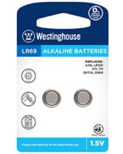 Лужна батарея Westinghouse LR69-BP2(AG6-BP2) Alkaline таблетка LR69 2шт у блістері