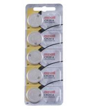 Литиевая батарейка Maxell B-JPN-CR2016-C5 Japan Сard CR2016 5шт