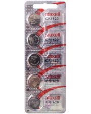 Літієва батарея Maxell 18586500 CR1620 5шт
