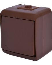 Вимикач прохідний Eti Hermetics VHE-3-KR IP54 коричневий (4668042)