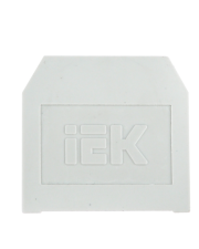 Заглушка для ЗНІ4-6мм² (JXB35-50А) сіра IEK