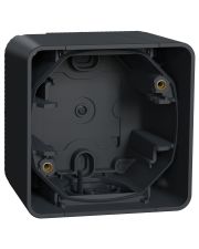 Накладний підрозетник Schneider Electric MUR37911 IP55 (антрацит)