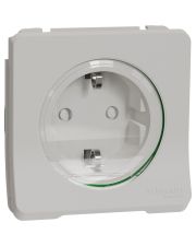 Розетка Schneider Electric MUR39134 с з/к и шторками IP55 (белая)