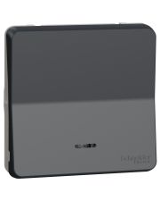 Выключатель Schneider Electric MUR35025 с подсветкой IP55 (черный)