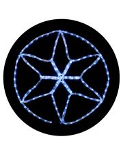 Уличная LED гирлянда Delux EN MOTIF Star (90012983) 60х60см 13 мигающих диодов IP44 (белый свет)