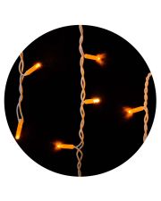 Белая уличная светодиодная гирлянда Delux EN ICICLE 75LED (90016590) 2x0,7м IP44 (желтый свет)