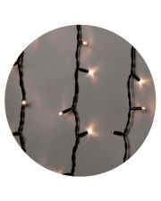 Уличная светодиодная гирлянда Delux ICICLE 120LED (90004713) 2x0,9м IP44 (теплый белый свет) черный шнур