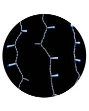 Белая уличная светодиодная гирлянда Delux EN ICICLE 108LED (90012939) 2x1м 27 мигающих диодов IP44 (белый свет)