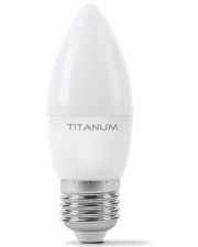 Світлодіодна лампа Titanum C37 E27 6Вт 3000K (TLС3706273)