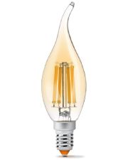 Светодиодная филаментная лампа Videx Filament C37FtA E14 6Вт 2200K (VL-C37FtA-06142) бронза