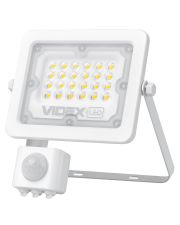 LED прожектор Videx F2e 10Вт 5000K (VL-F2e105W-S) с датчиком движения и освещенности