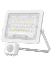 LED прожектор Videx F2e 30Вт 5000K (VL-F2e305W-S) з датчиком руху та освітленості