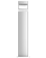 Парковий світильник стовпчик Theben theLeda DB plus S AL 8,5Вт 4000К 10с-20хв 180° IP55 (алюміній) з розеткою shuko 16А