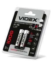 Акумулятор Videx AA 1000мАч (HR6/1000/2DB) 2 шт
