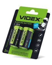 Лужна батарея Videx LR14 C (LR14/C 2pcs BC) 2 шт