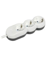 Удлинитель на 3 места IEK У03 «Uno» WYP53-16-03-03-Z 2P+PE 16А 250В 3м 3х1,5мм²
