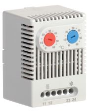 Двоканальний термостат IEK YCE-DTNO-NC-60 NO+NC від 0 до +60 °C