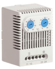Двоканальний термостат IEK YCE-DTNO-NO-60 від 0 до +60 °C