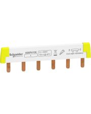 Однополюсная гребенчатая шина Schneider Electric A9XPH106 на 6 модулей