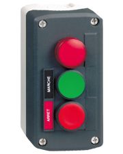 Пост управління Schneider Electric XALD361M на 2 кнопки та сигнальну лампу