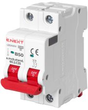 Модульный автоматический выключатель E.Next e.mcb.stand.60.2.B50 2р 50А B (s001122)