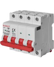 Модульный автоматический выключатель E.Next e.mcb.stand.60.4.C25 4р 25А C (s002149)